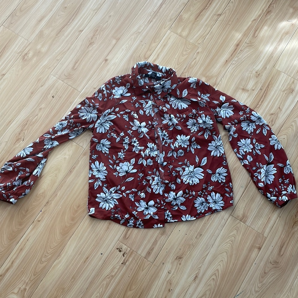 Long sleeve blouse